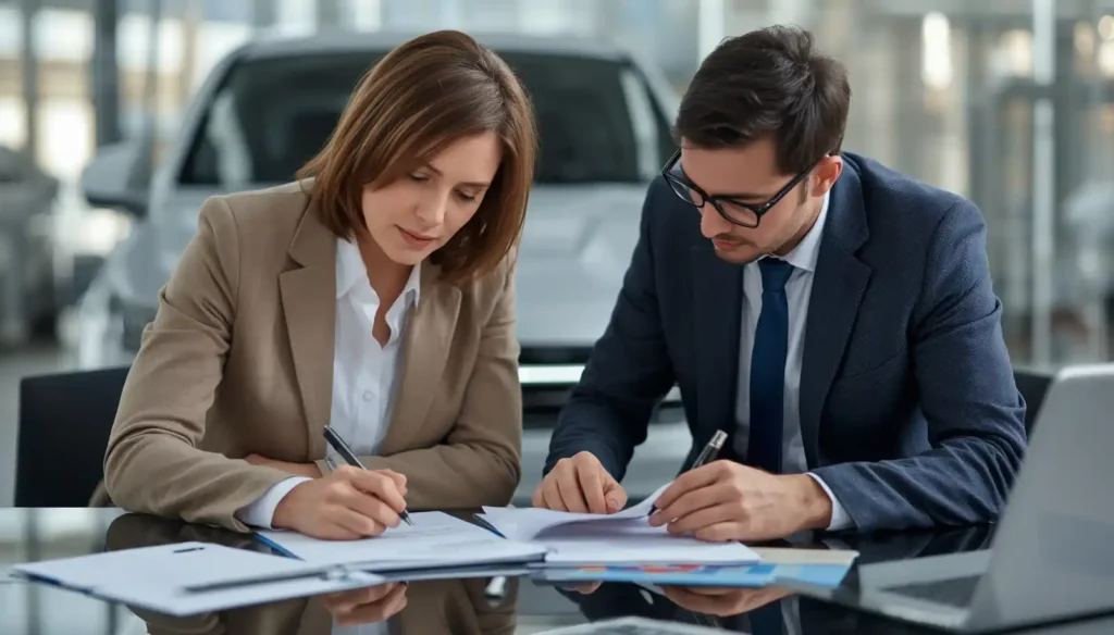 Cómo gestionar contratos de compraventa en alemán al importar un coche a España.