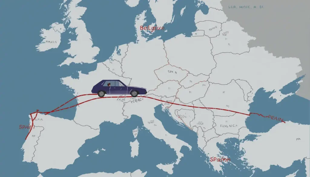 Importar coches de Bélgica guía de trámites y placas temporales