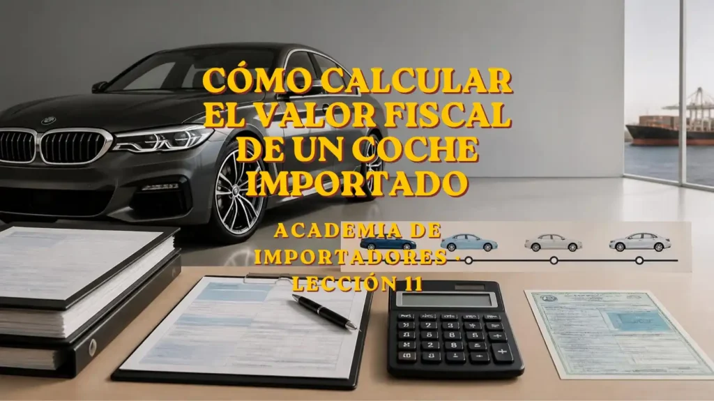 Cómo calcular el valor fiscal de un coche importado