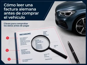 Cómo leer una factura alemana antes de comprar un coche