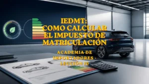 IEDMT calcular impuesto de matriculación coche importado