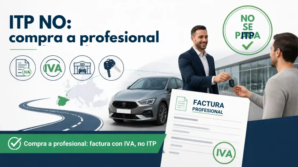 ITP coche importado cuándo se paga y cuándo no