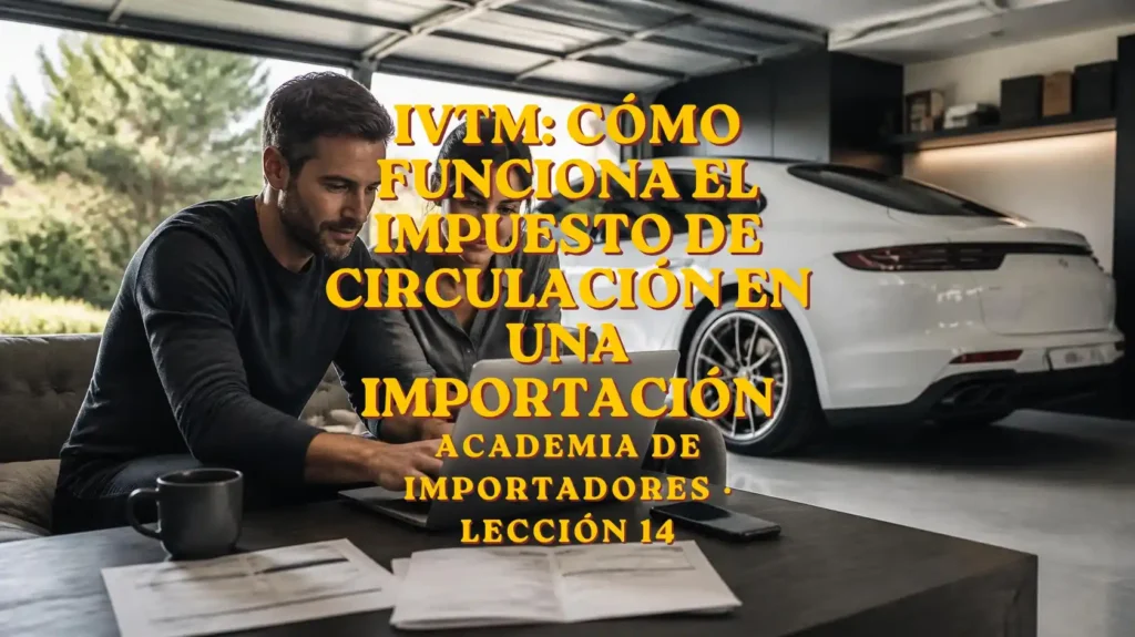 IVTM coche importado cómo funciona el impuesto de circulación