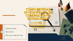 Cómo revisar un contrato de compraventa extranjero antes de comprar un coche