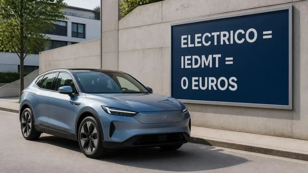 coche electrico impuesto de matriculacion iedmt