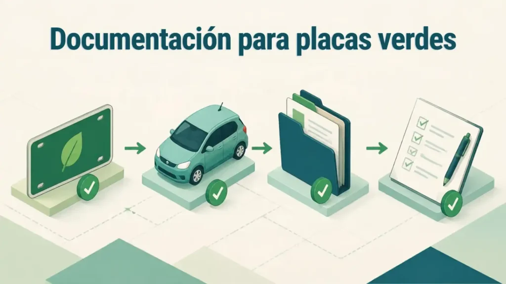 Documentación para matrículas verdes