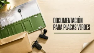 Documentación para matrículas verdes