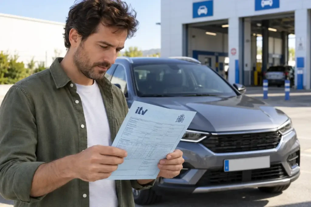 Ficha técnica española de un coche importado guía de todas las casillas y códigos