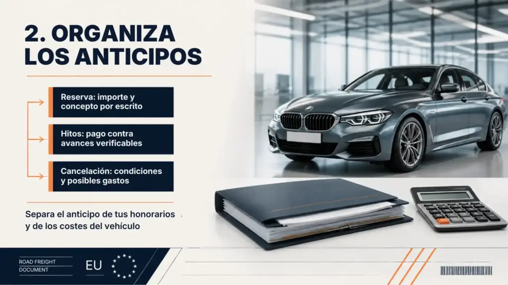 Importar coches por encargo cómo definir honorarios, anticipos y responsabilidades en 2026