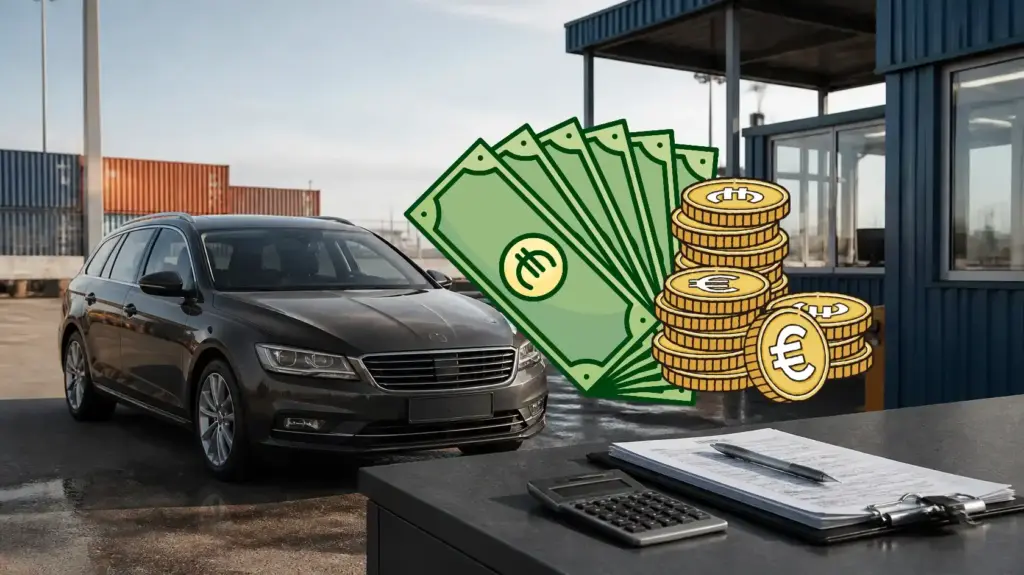 Precio de matricular un coche extranjero en España