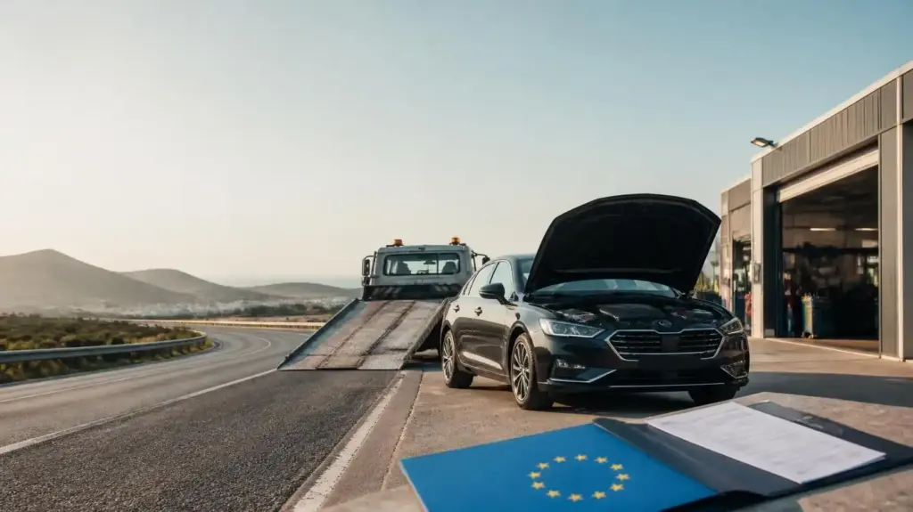 garantía coche comprado en Alemania