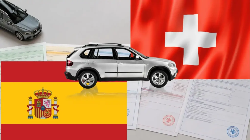 importar coche de Suiza a España