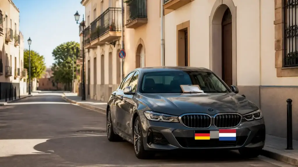 ¿Puedo conducir un coche con matrícula extranjera si vivo en España?
