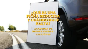 ¿Qué es una ficha reducida y cuándo hace falta
